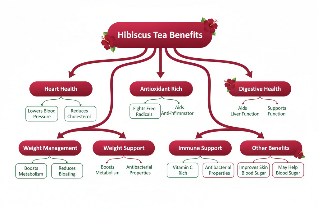 VedaRasa Hibiscus Tea Powder