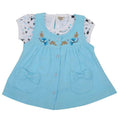 NammaBaby Baby Girl's A-Line Mini Frock Dress - Blue 114