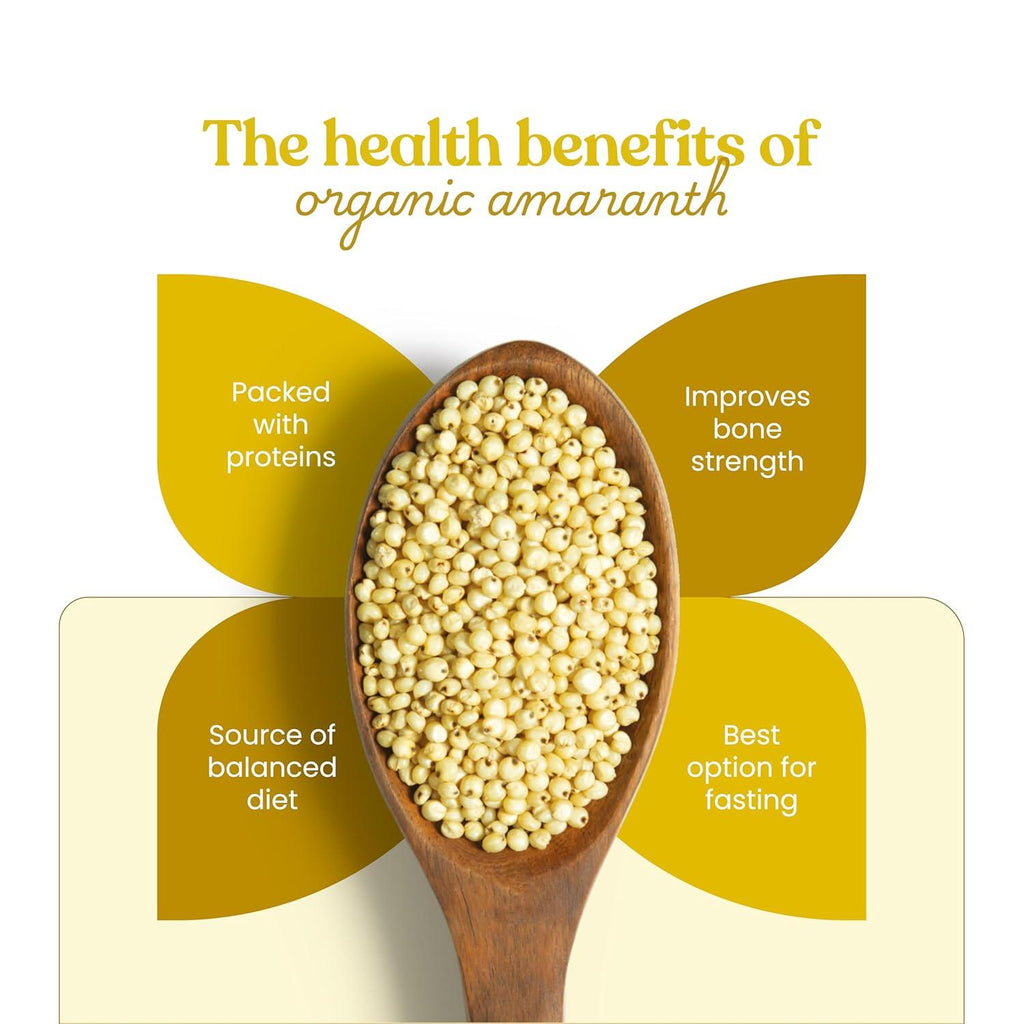 Bharat Vedica Organic Amaranth - Organic Rajgira