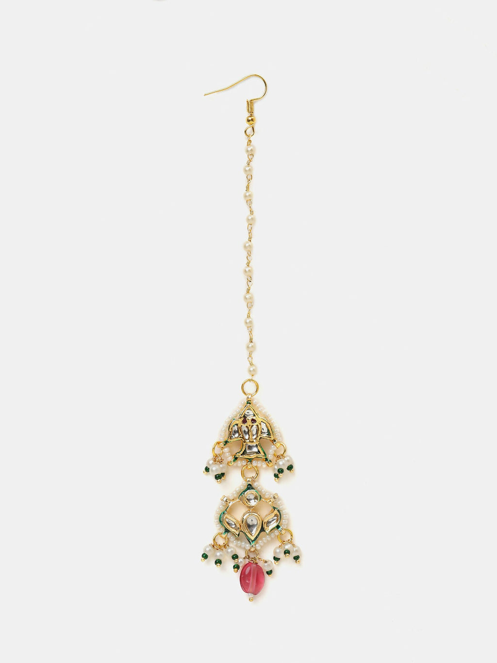 Ruby Raang Sindoor Maang Tikka