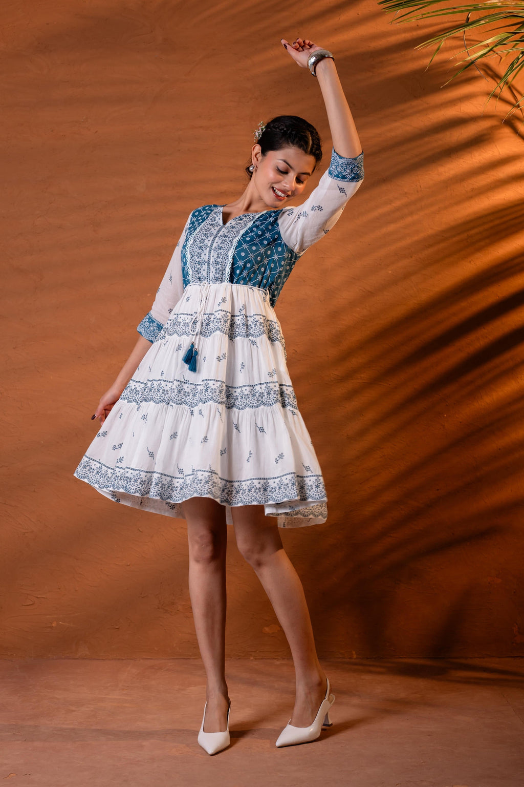 Juniper Indigo Heritage Tier Dress