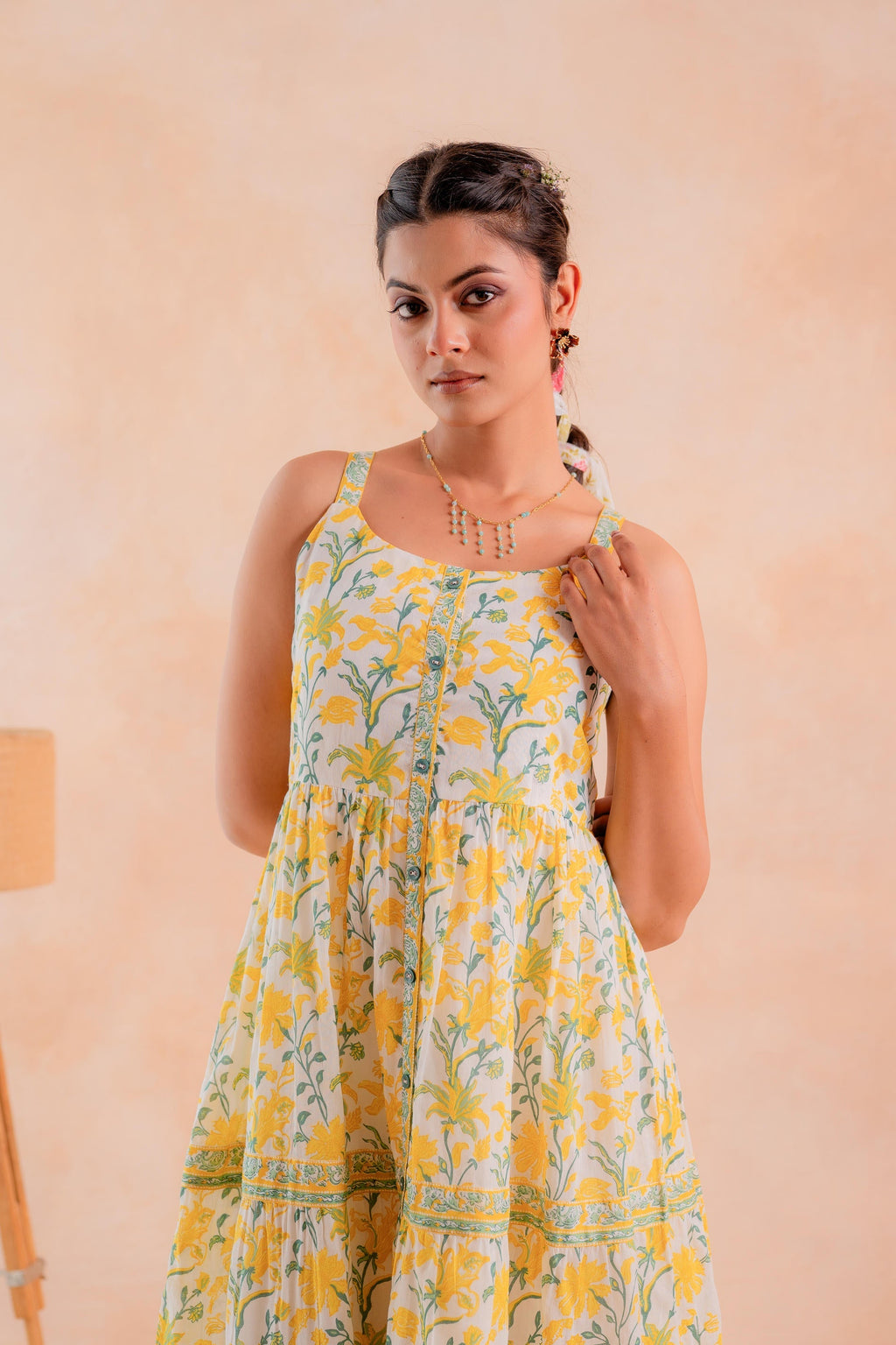 Juniper Sunlit Meadow Tiered Dress