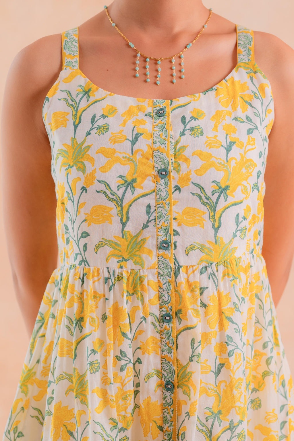 Juniper Sunlit Meadow Tiered Dress