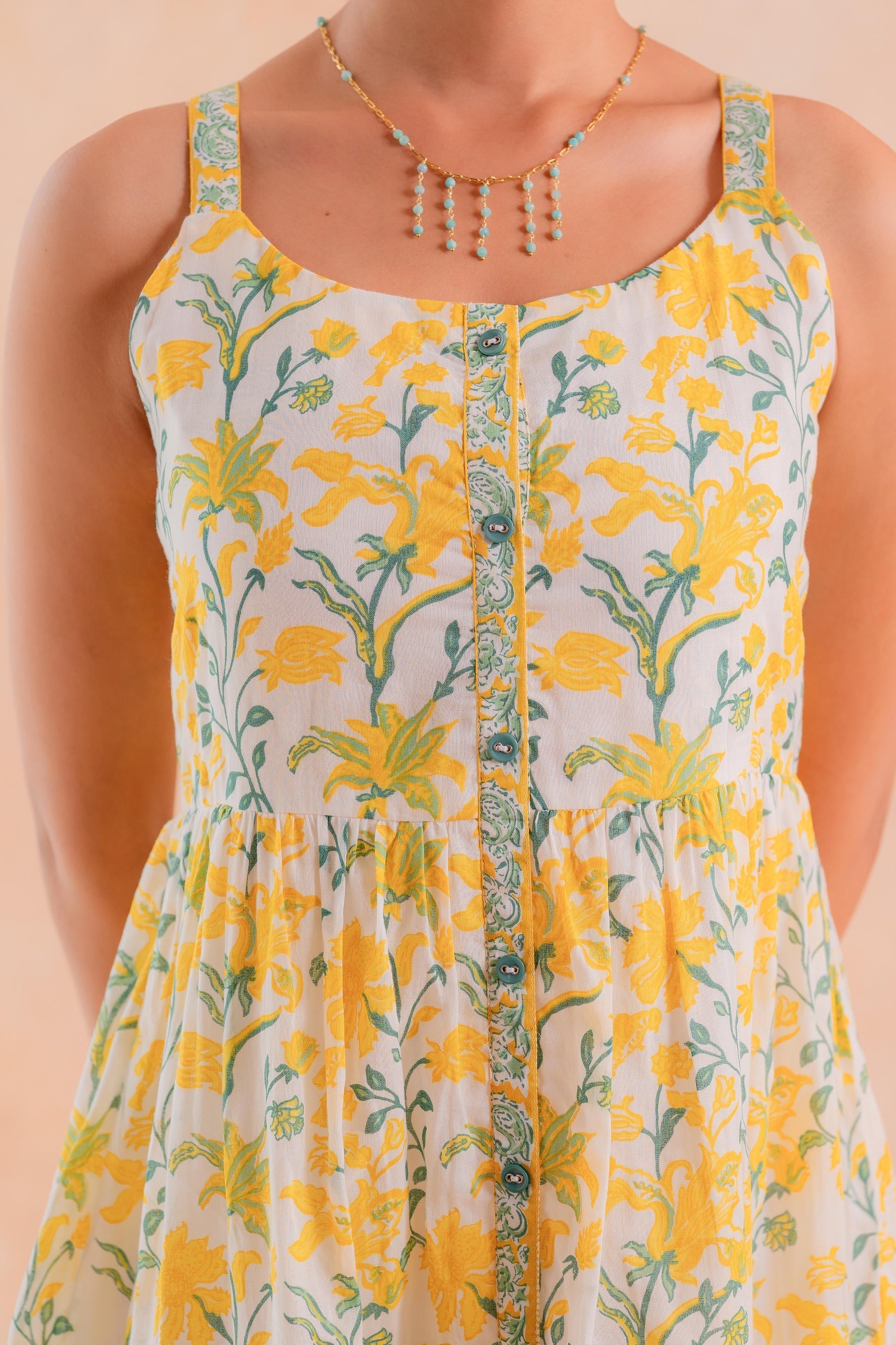 Juniper Sunlit Meadow Tiered Dress