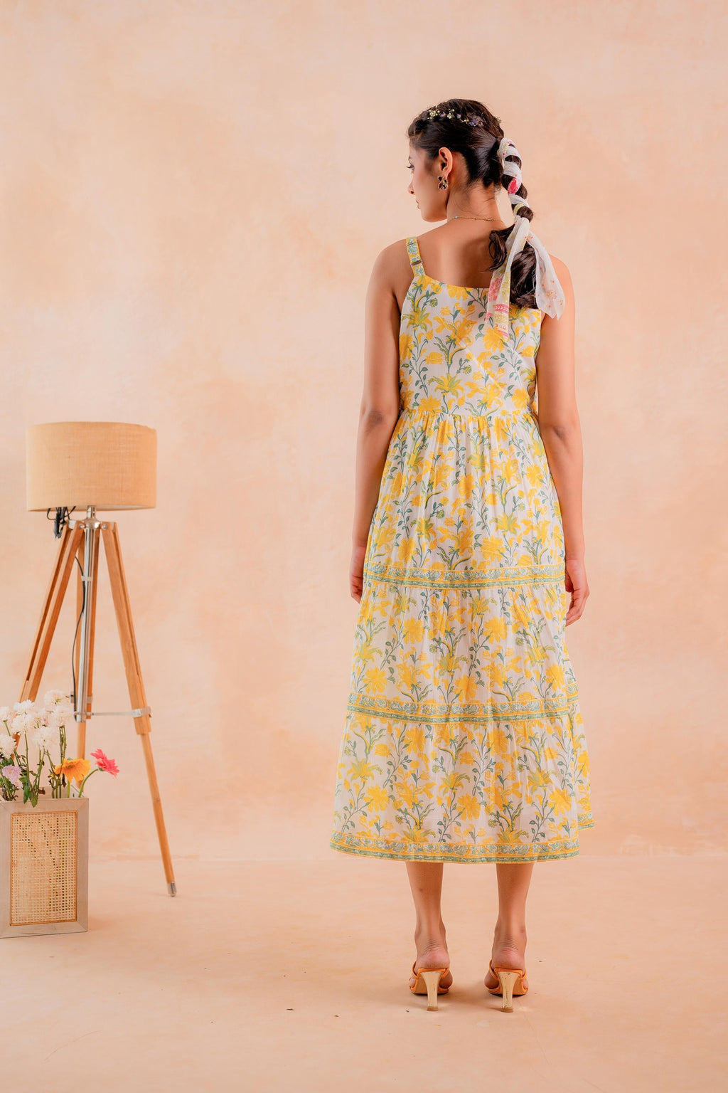 Juniper Sunlit Meadow Tiered Dress