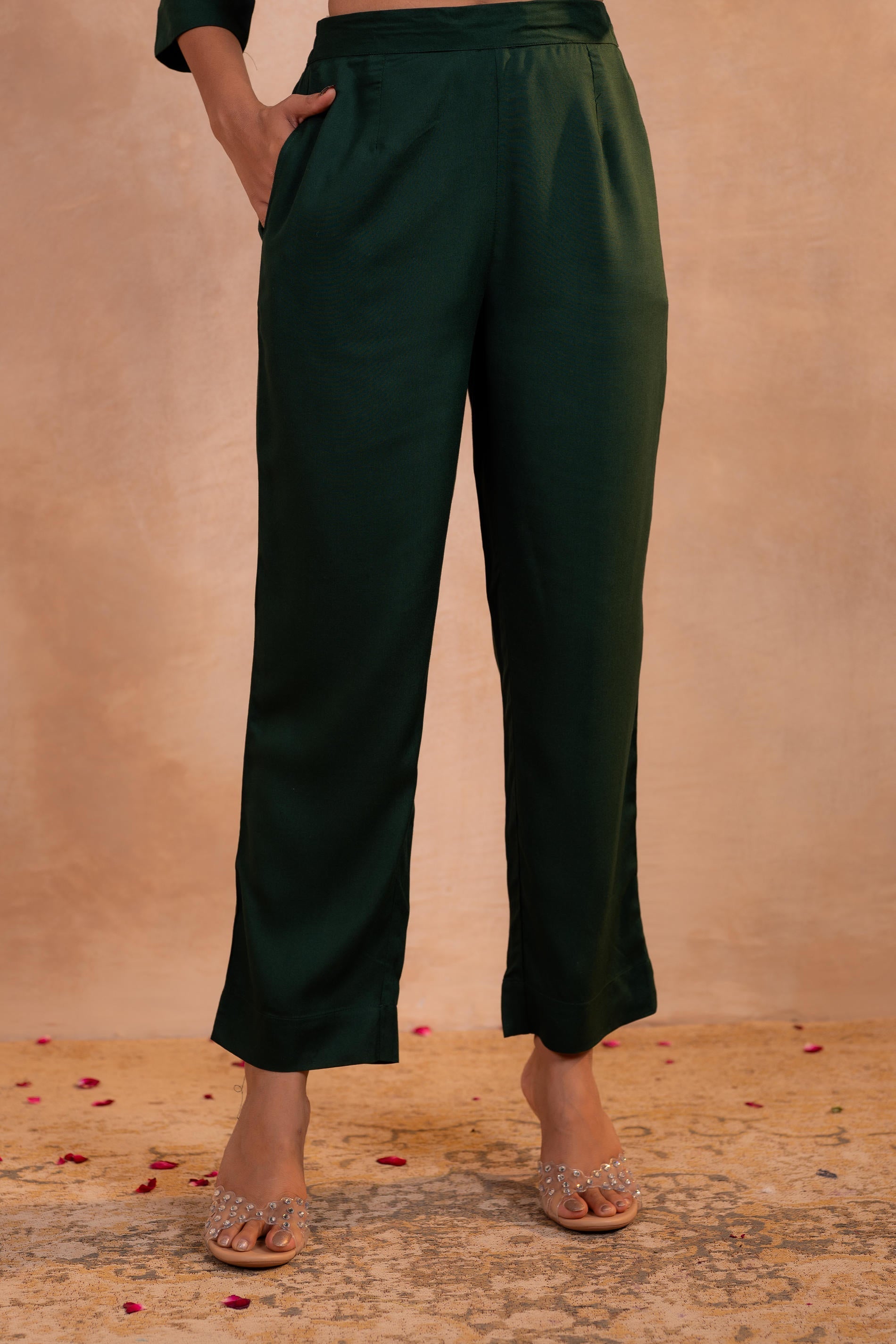 Juniper Forest Bloom Printed Kurta Set