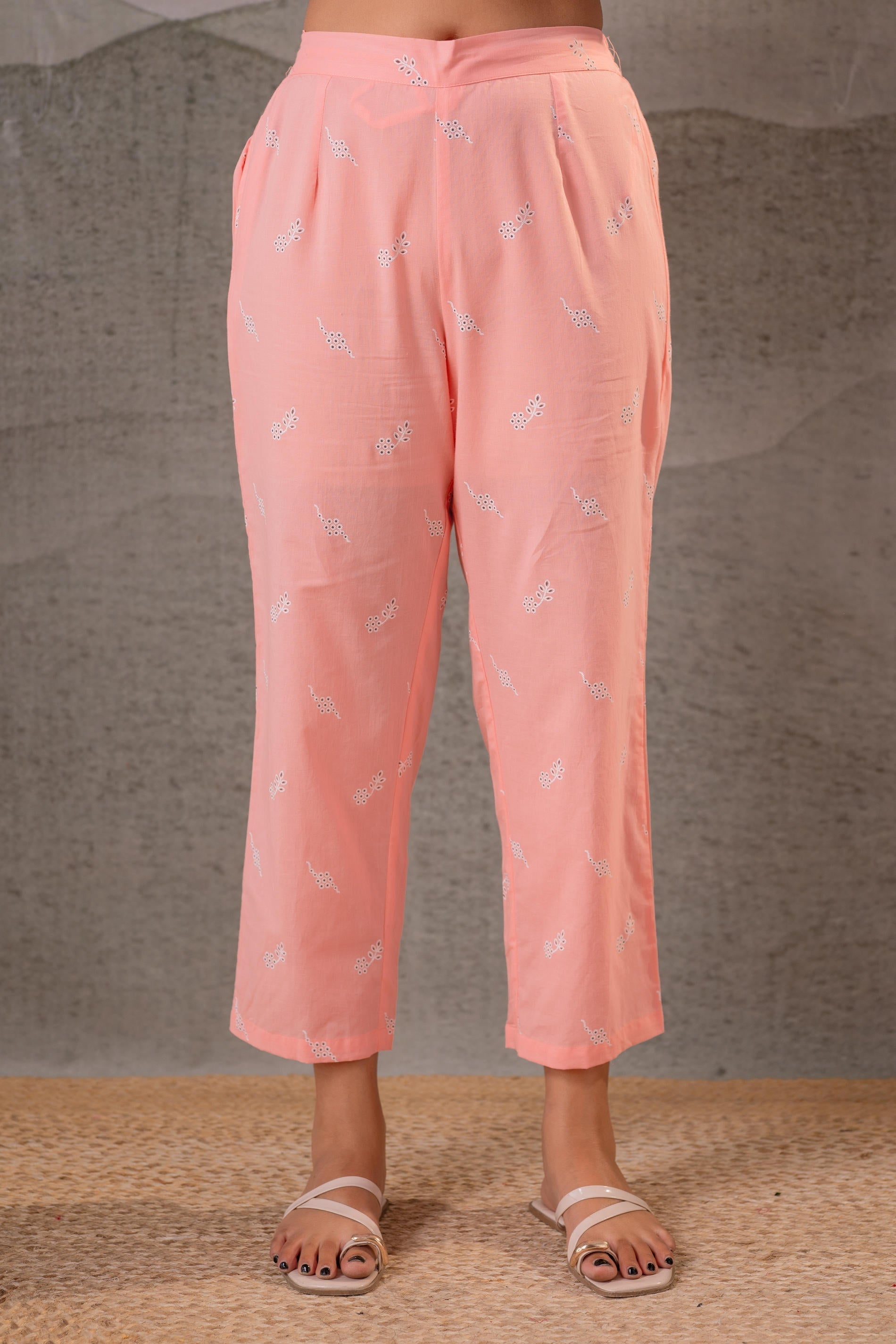 Juniper Pastel Festive Printed Kurta Set