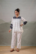 Juniper Ivory Kalaa Printed Tunic Set