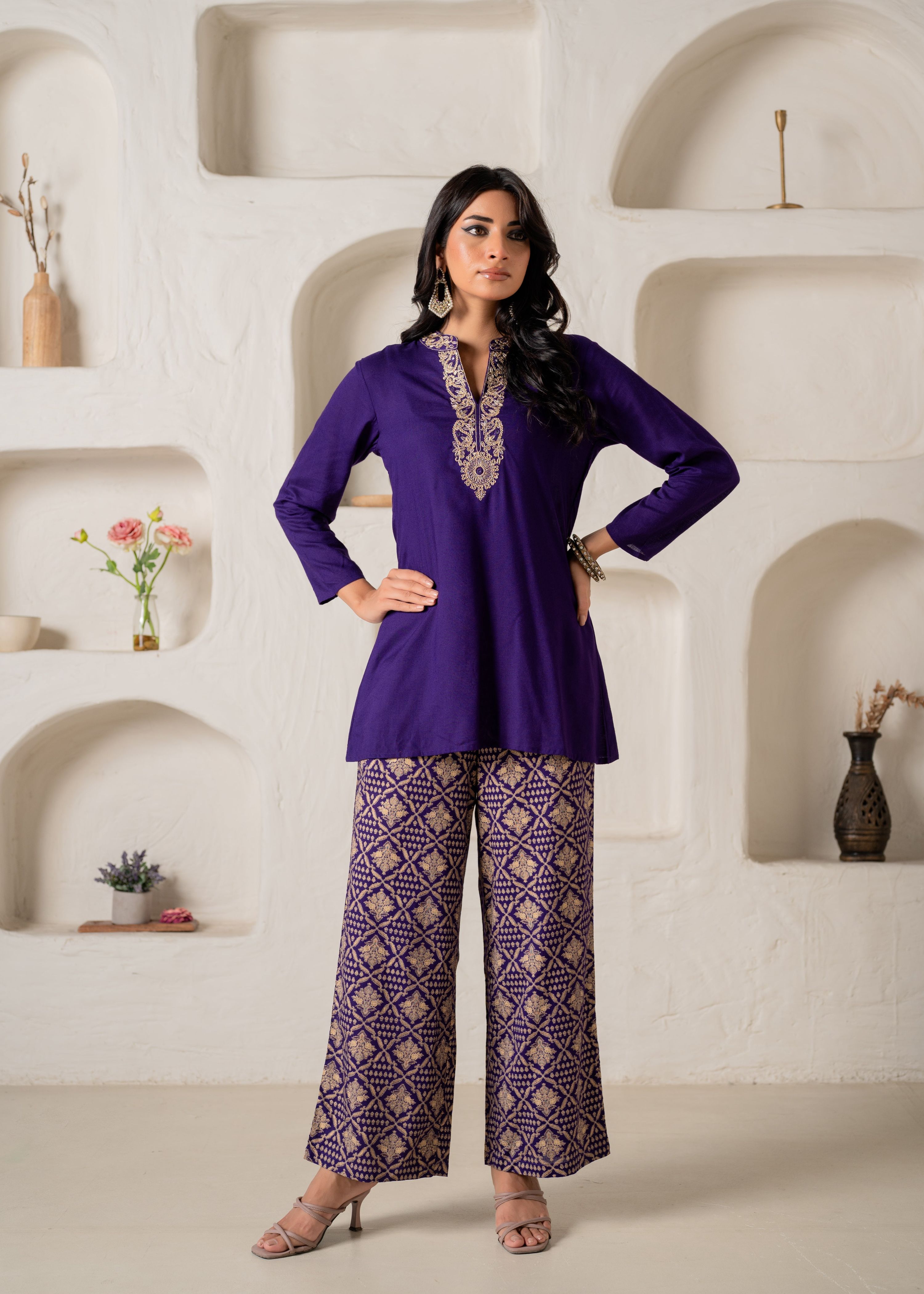 Juniper Indigo Royal Geometry Set