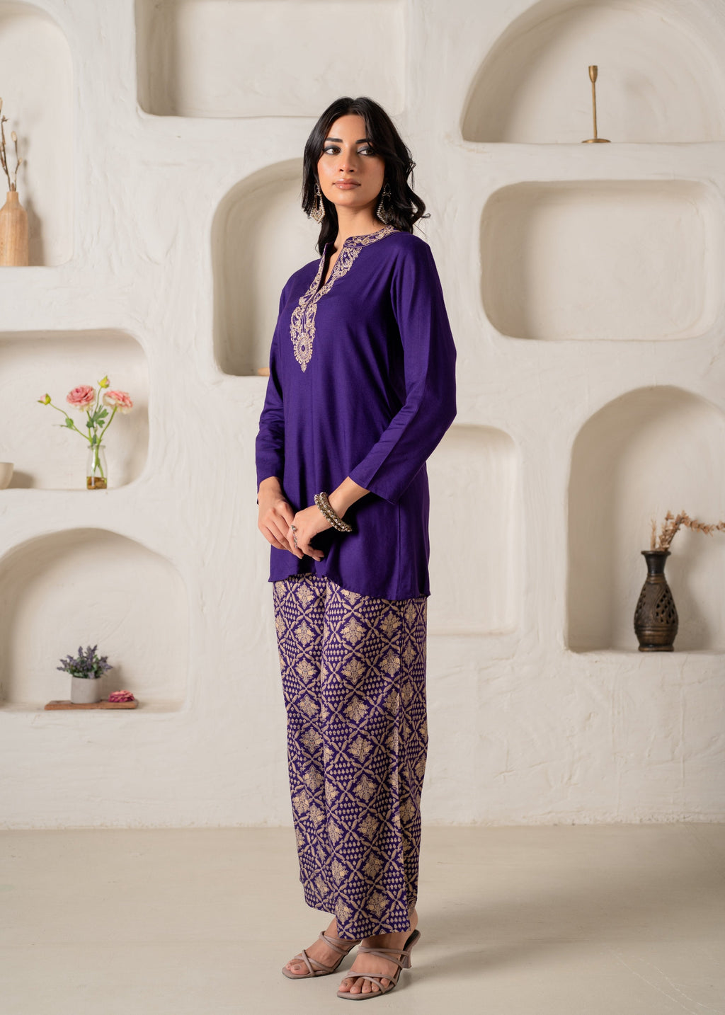 Juniper Indigo Royal Geometry Set