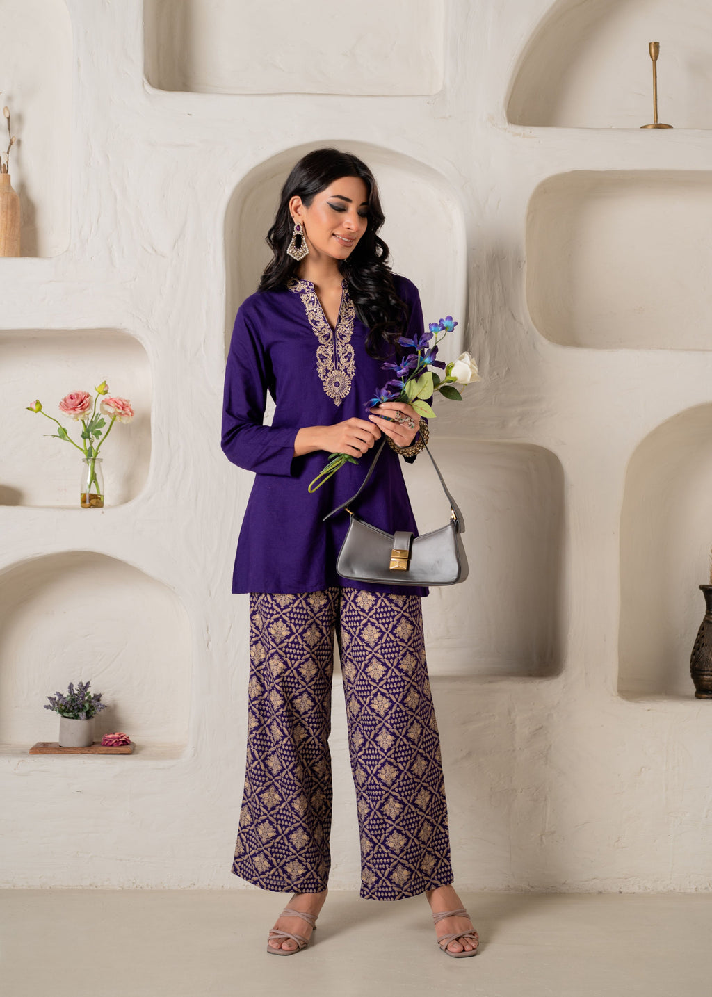 Juniper Indigo Royal Geometry Set