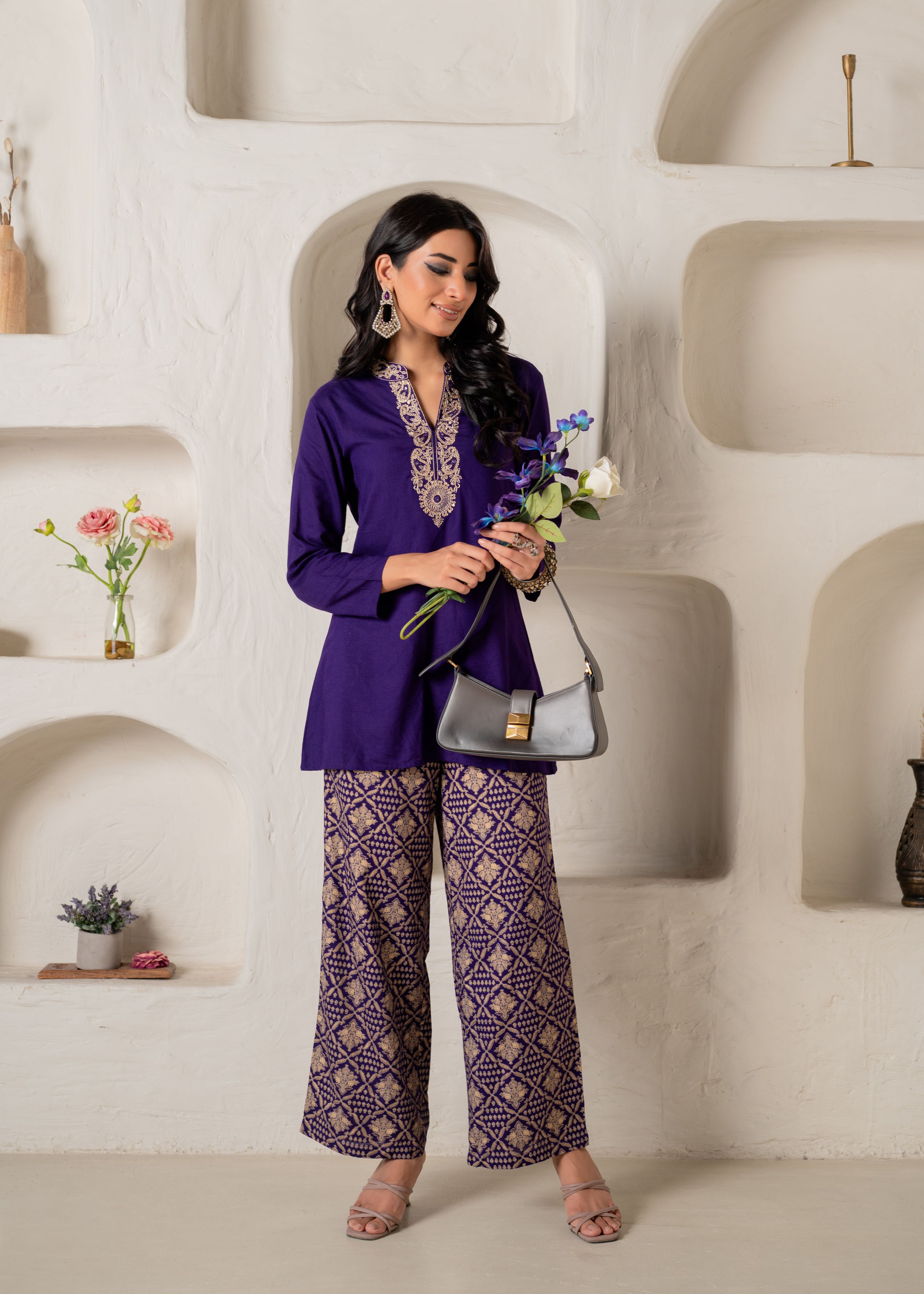 Juniper Indigo Royal Geometry Set