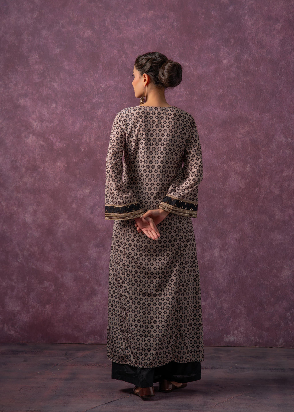 Juniper Noor Jaal Printed Long Kurta