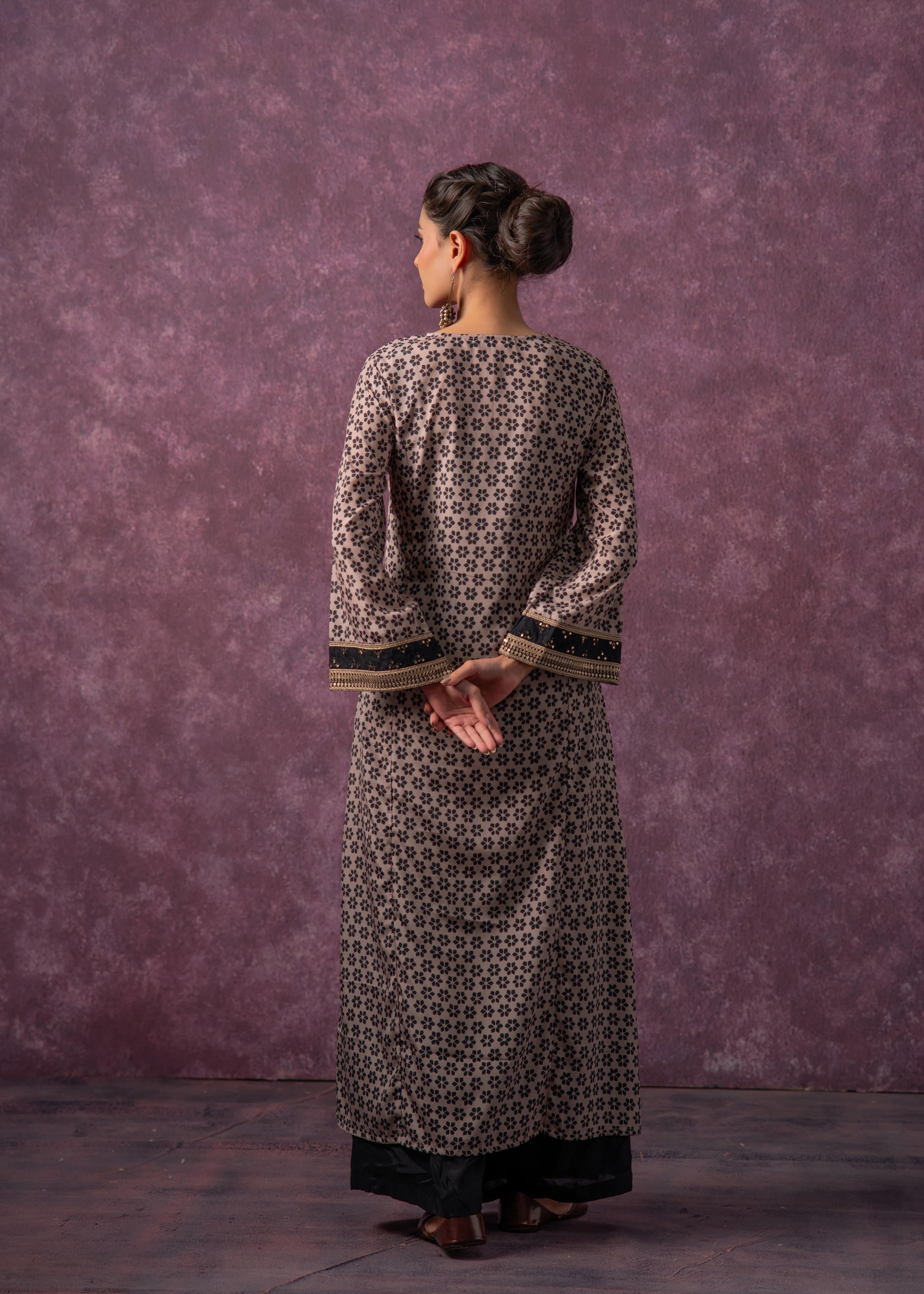 Juniper Noor Jaal Printed Long Kurta