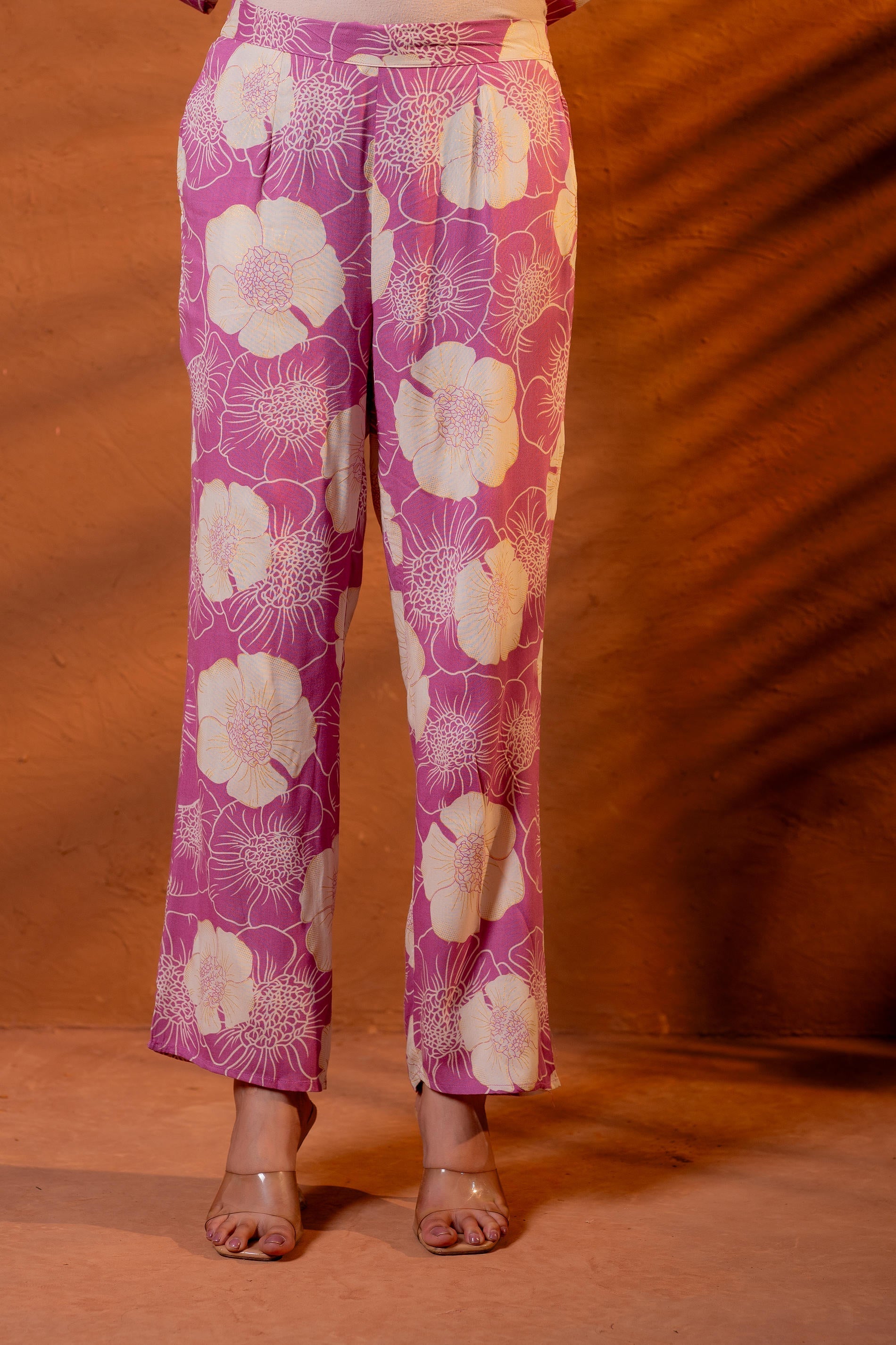 Juniper Women Relaxed Fit Floral Printed Co-Ord Set