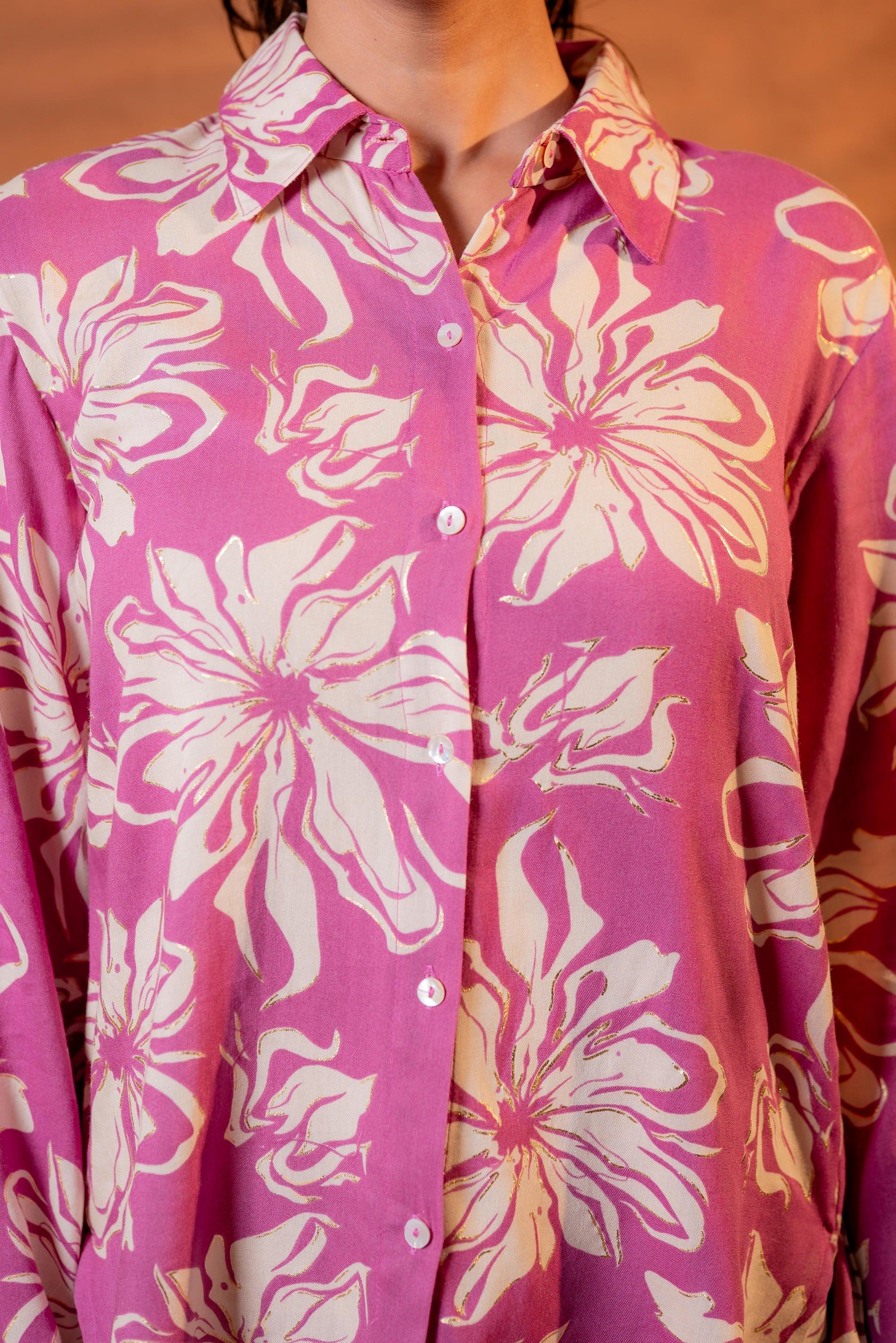 Juniper Women Relaxed Fit Floral Printed Co-Ord Set