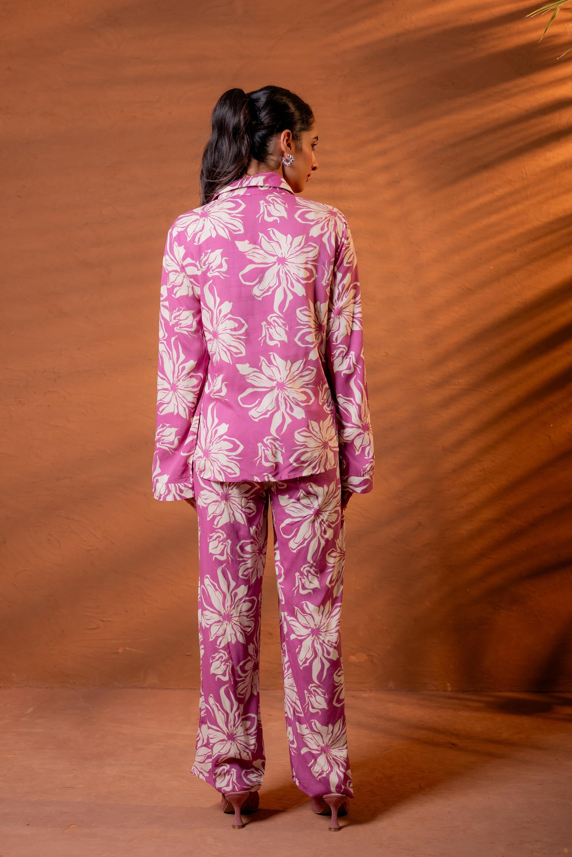 Juniper Women Relaxed Fit Floral Printed Co-Ord Set