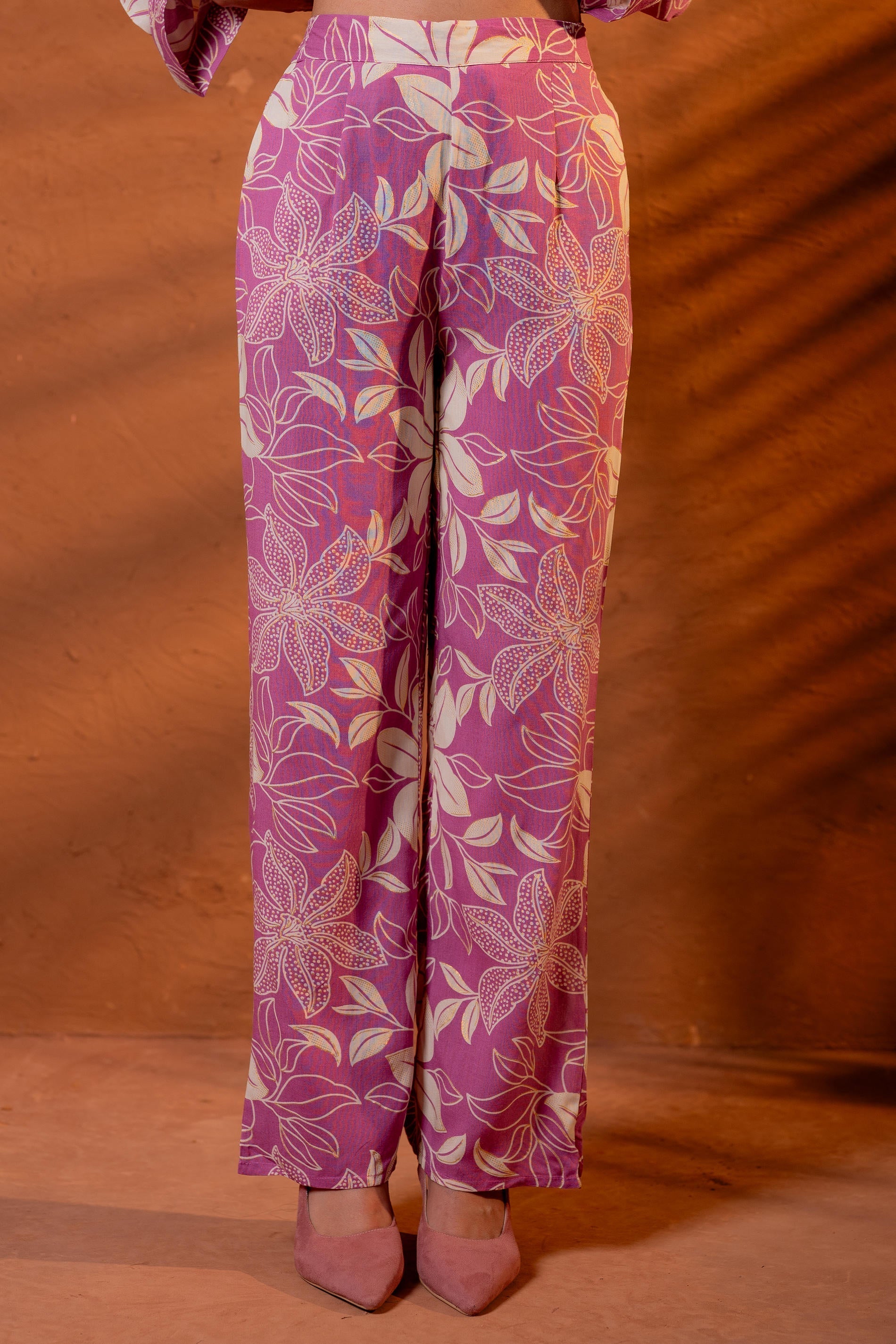 Juniper Women Relaxed Fit Floral Printed Co-Ord Set