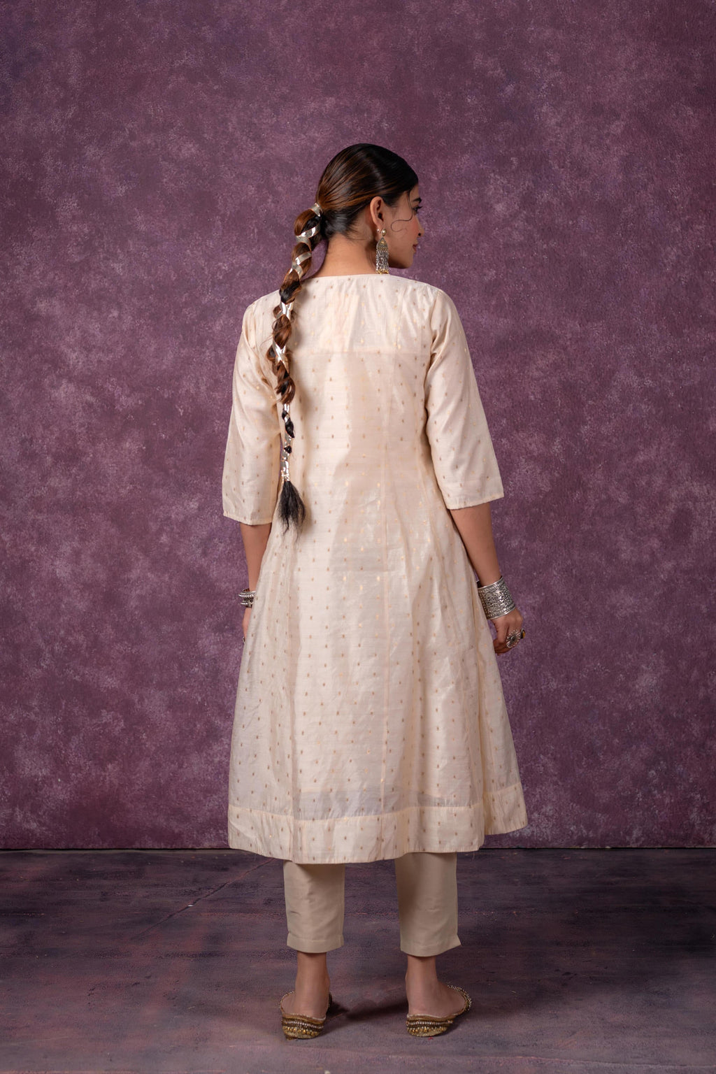 Juniper Ivory Noor A-Line Kurta
