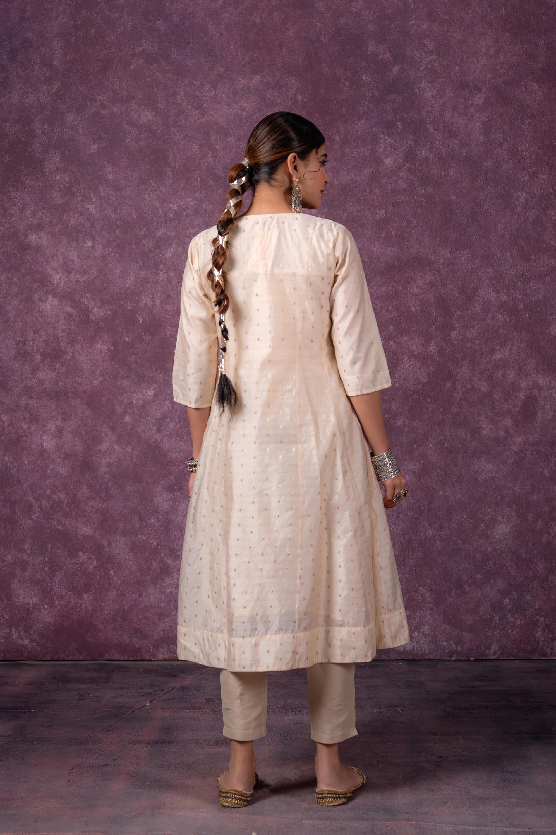 Juniper Ivory Noor A-Line Kurta