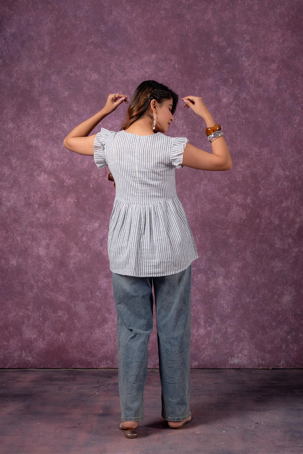 Juniper Urban Stripe Breeze Top