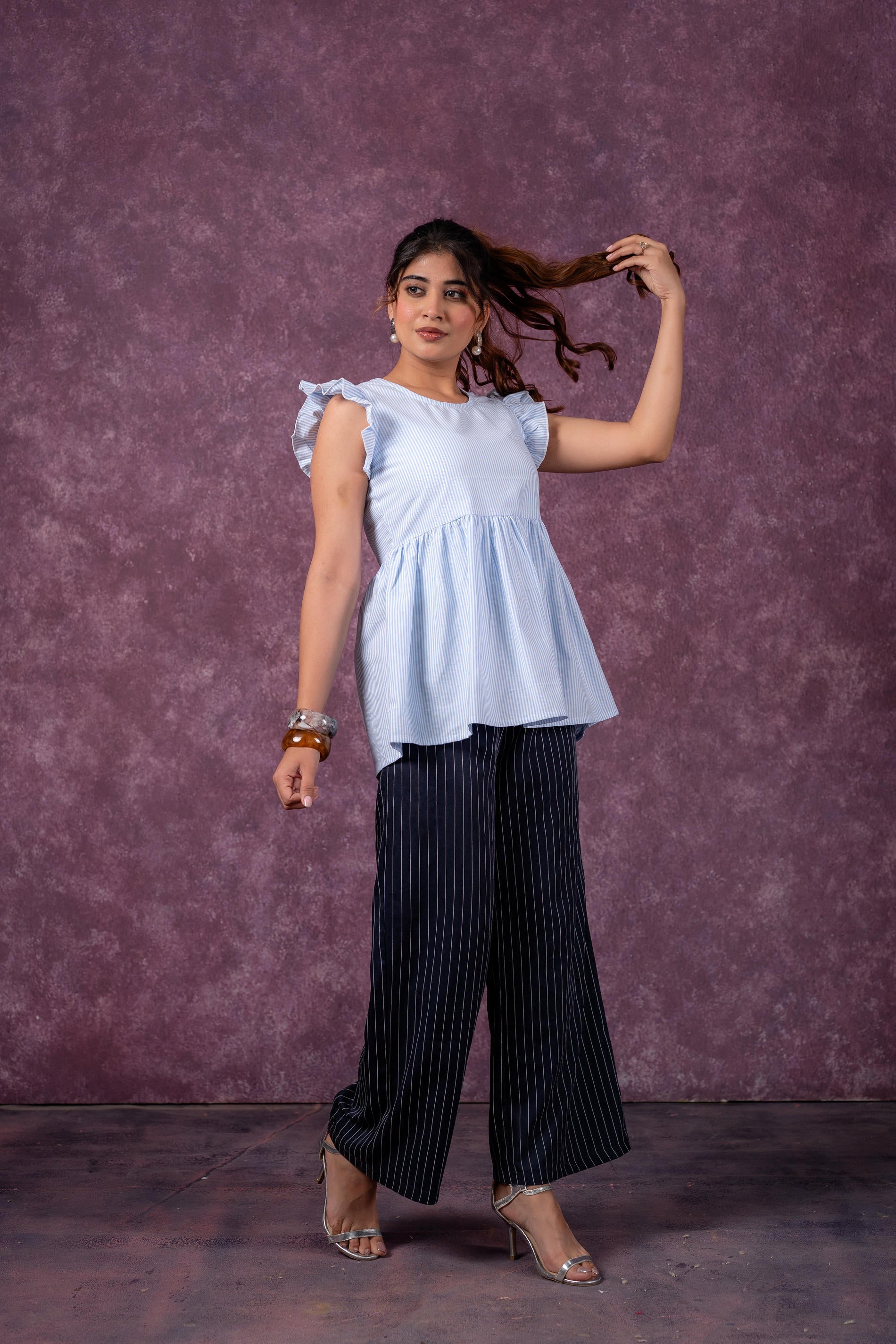 Juniper Urban Stripe Breeze Top