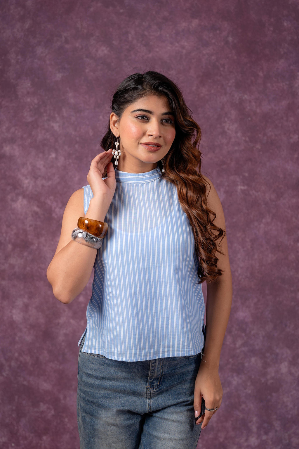 Juniper Urban Stripe Breeze Top