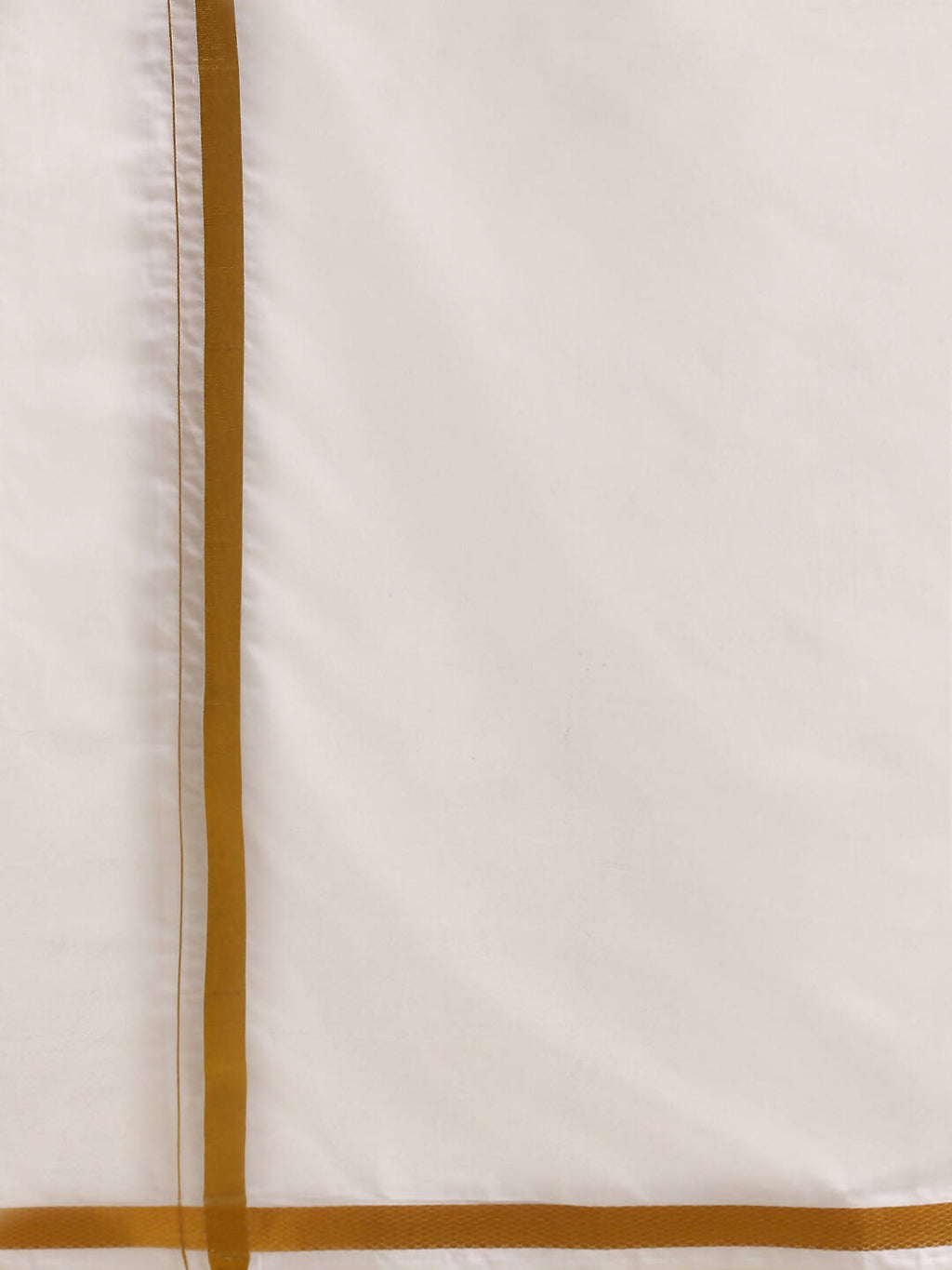 Ramraj Cotton Mens Wedding Set White Regular Dhoti, Shirt & Towel