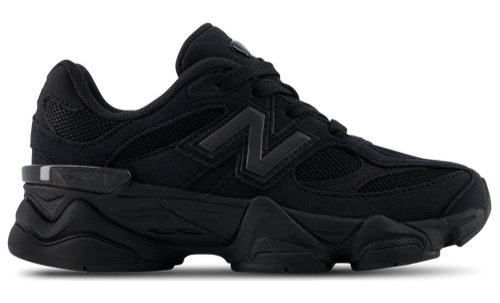 New Balance 9060 Triple Black (Preschool)