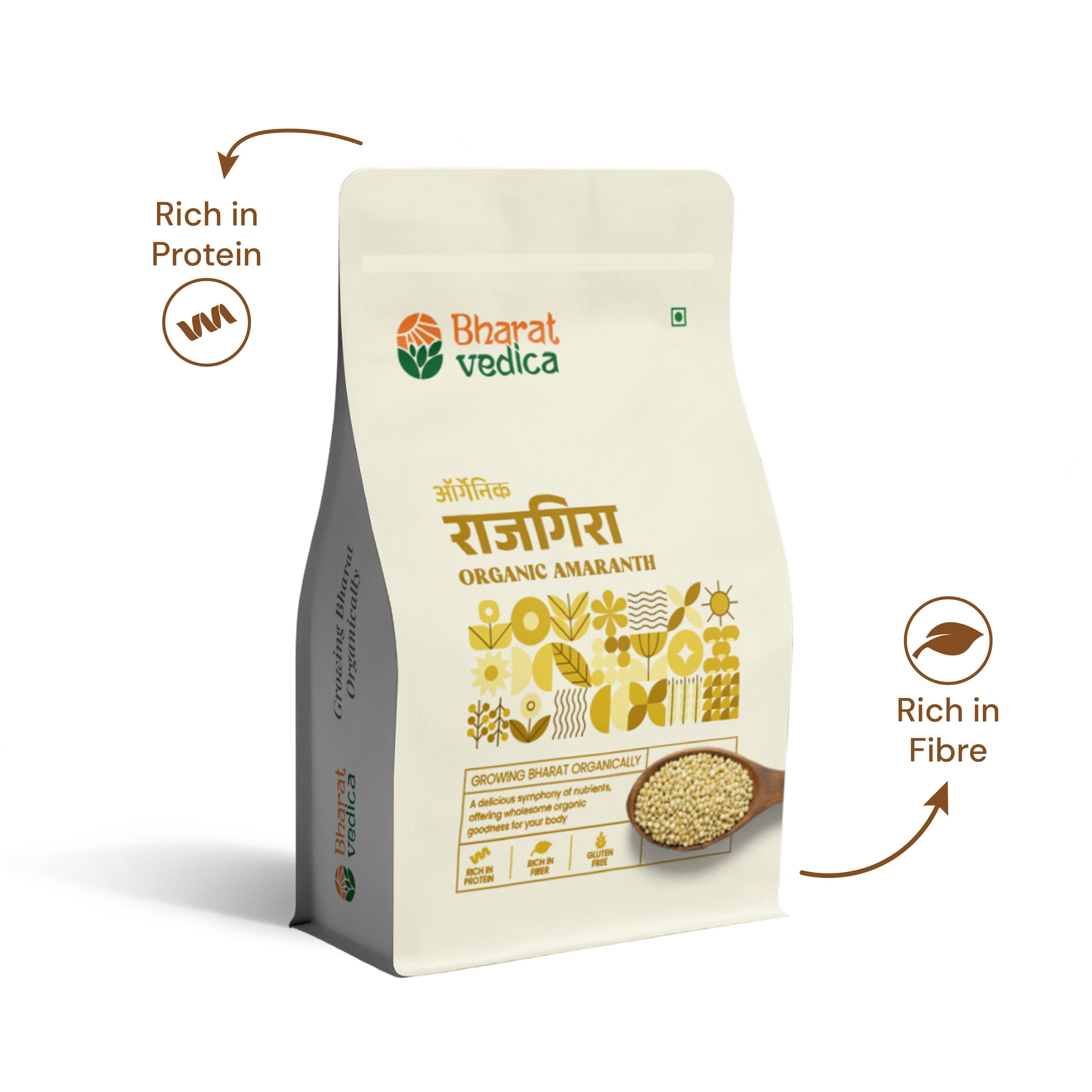 Bharat Vedica Organic Amaranth - Organic Rajgira