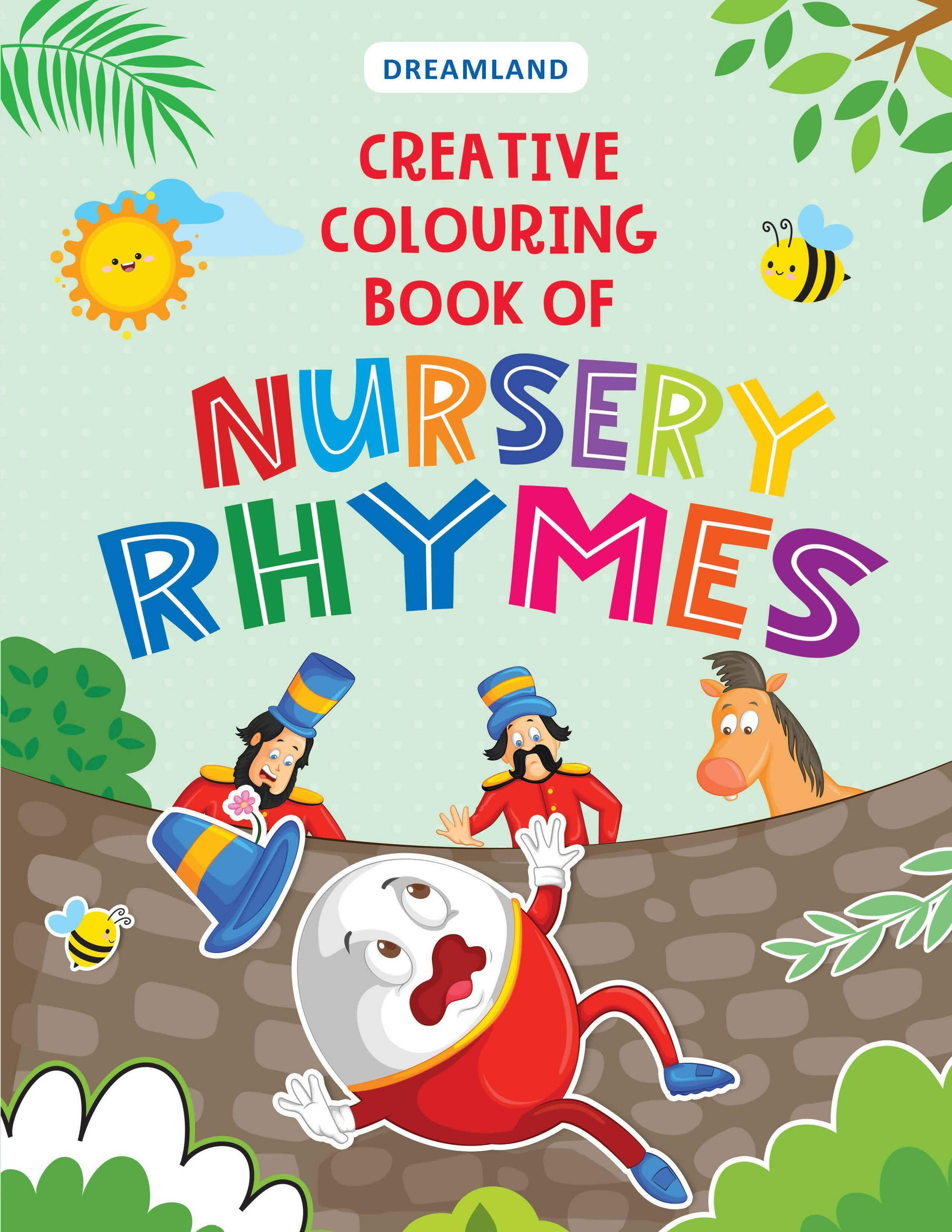 Dreamland Creative Colouring Book - Nursery Rhymes