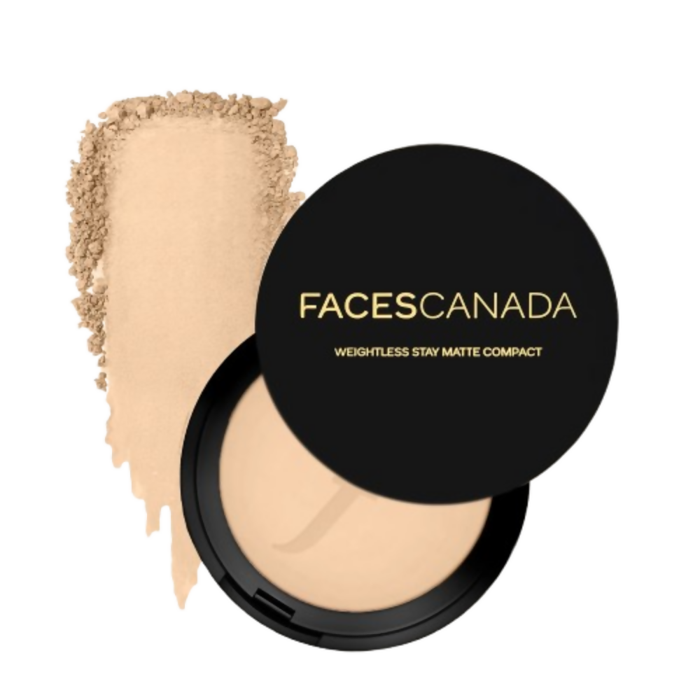 Faces Canada Compact Powder - Face Powder with SPF 20 - Toffee 05