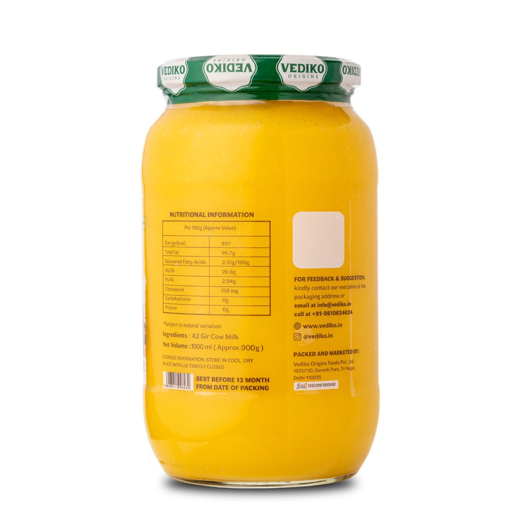 Vediko Origins A2 Gir Cow Ghee