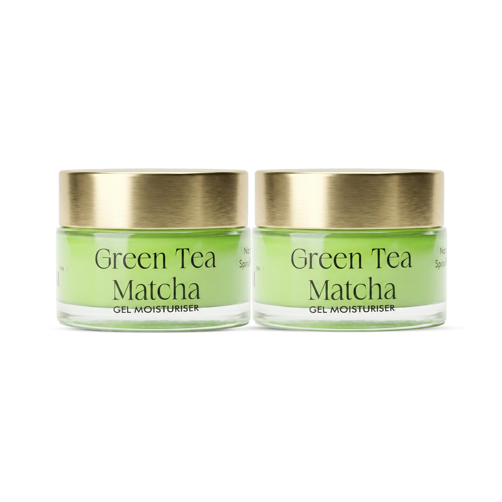 VedicDerm Green Tea Matcha Gel Moisturiser with Squalene and Niacinamide