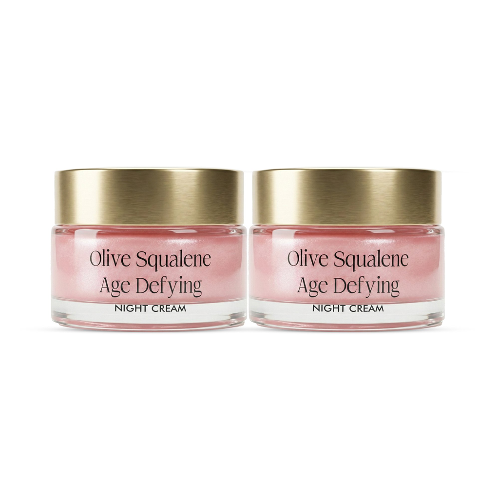 VedicDerm Olive Squalene Age Defying Night Cream with 24K Gold & Ceramides