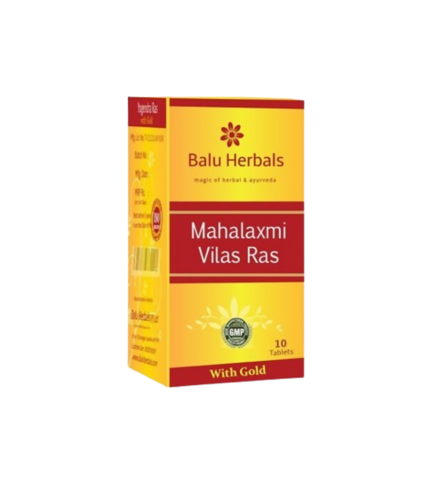 Balu Herbals Mahalaxmivilas Ras Gold Tablets