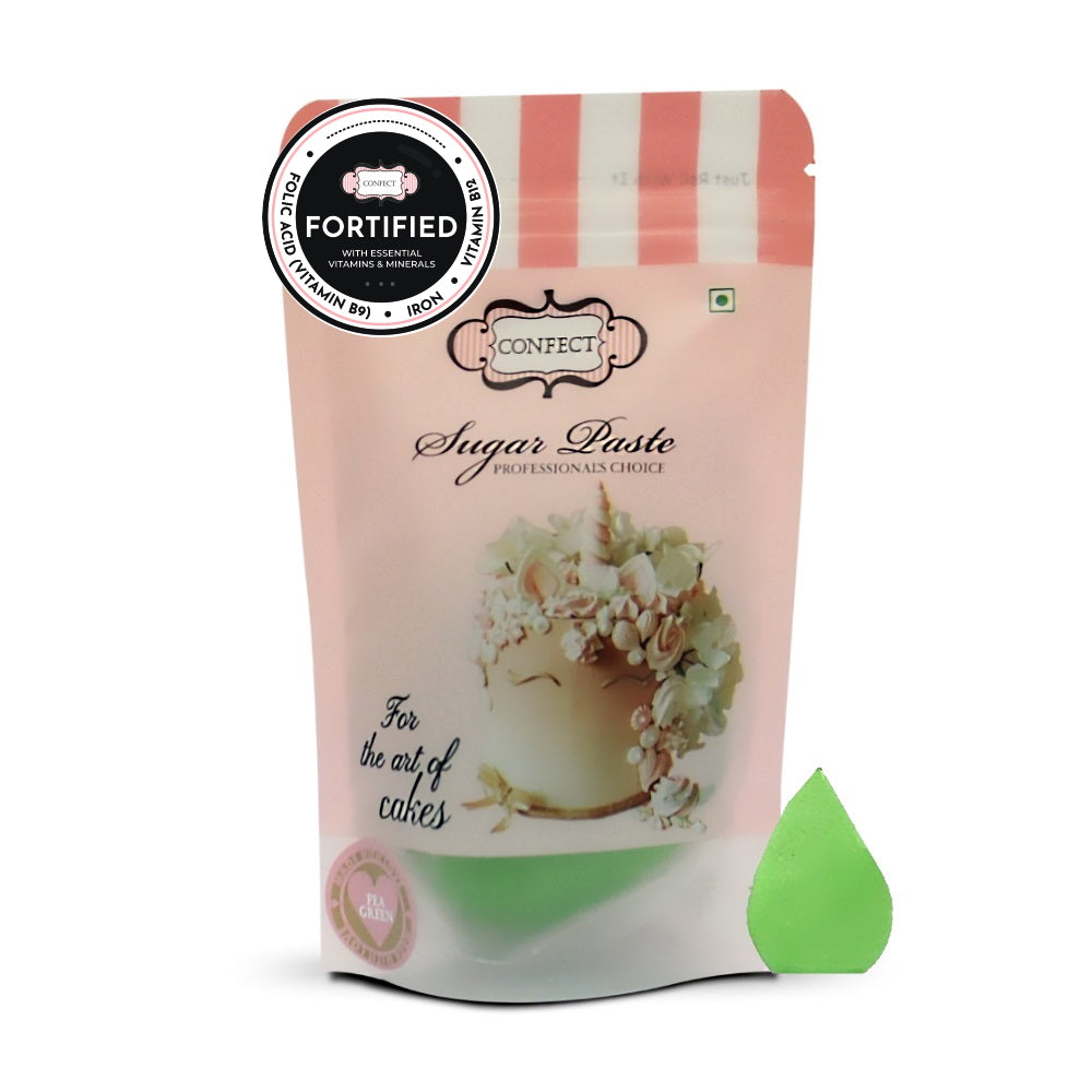 Confect Pea Green Fondant | Edible Nutritional Sugarpaste