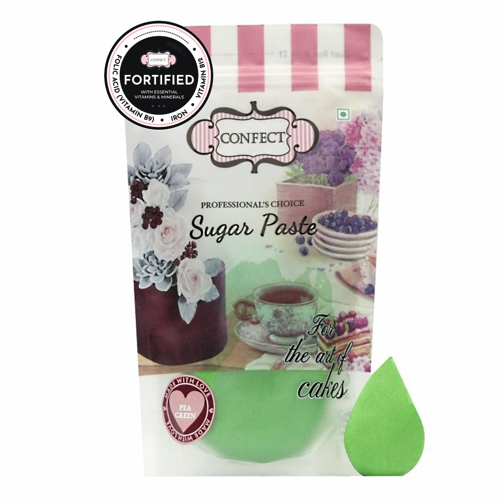 Confect Pea Green Fondant | Edible Nutritional Sugarpaste