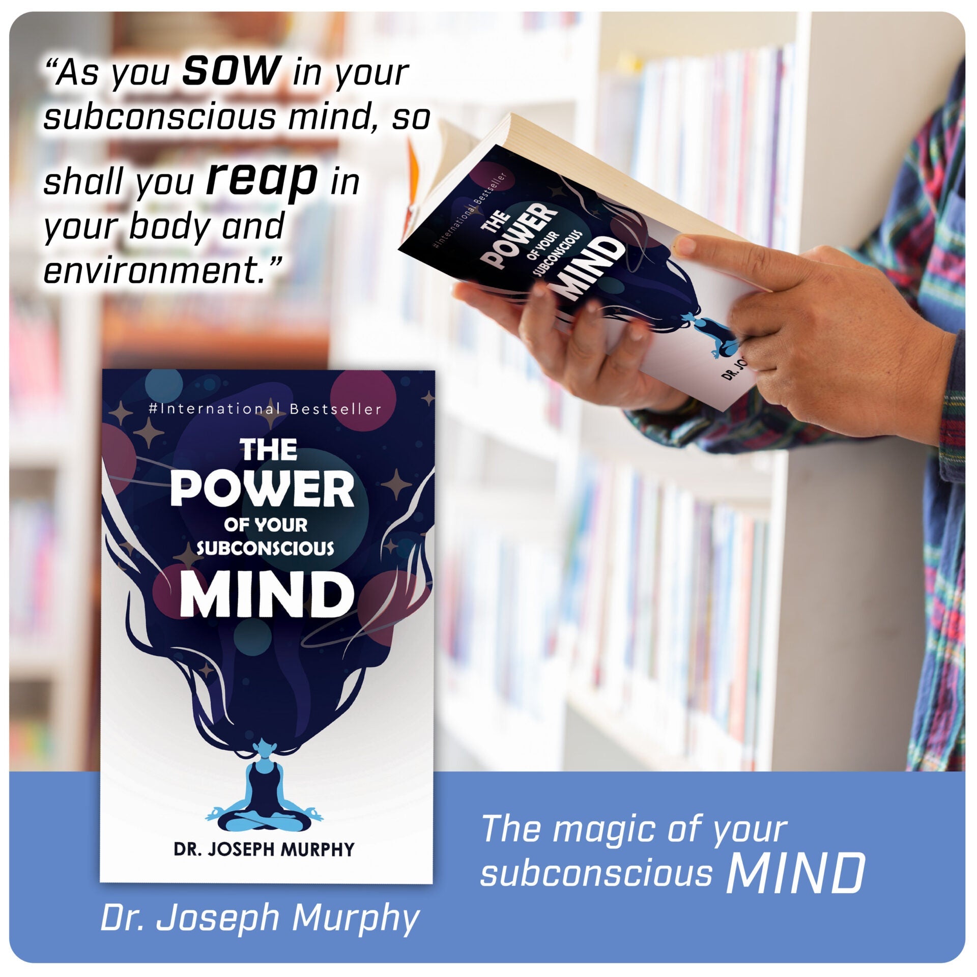 Personality Development Books Set of 2| The Power of your Subconscious Mind, The Power of Positive Thinking