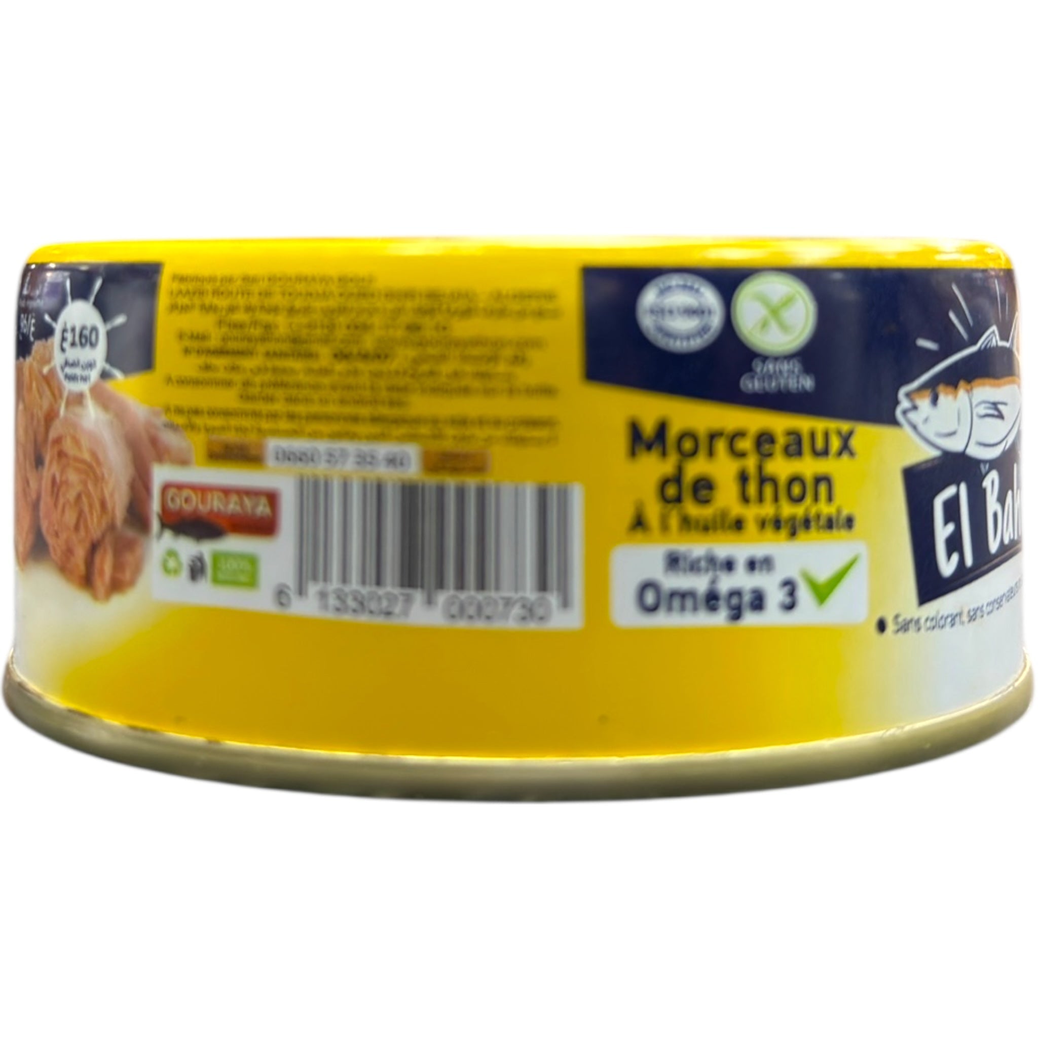 El Bahri Tuna In Vegetable Oil – 160g Canned Seafood