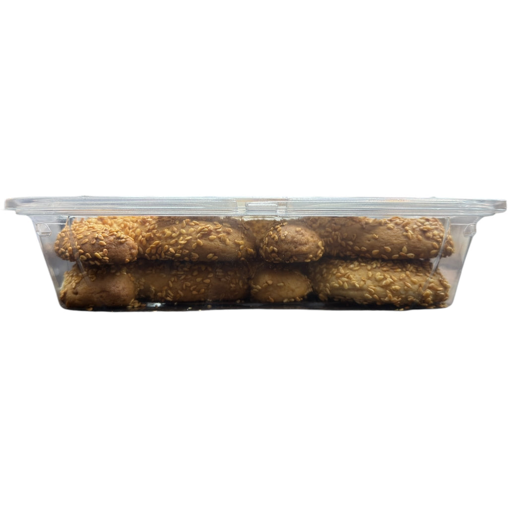 S-Shaped Sesame Cookies by Olive Mountain Bakery