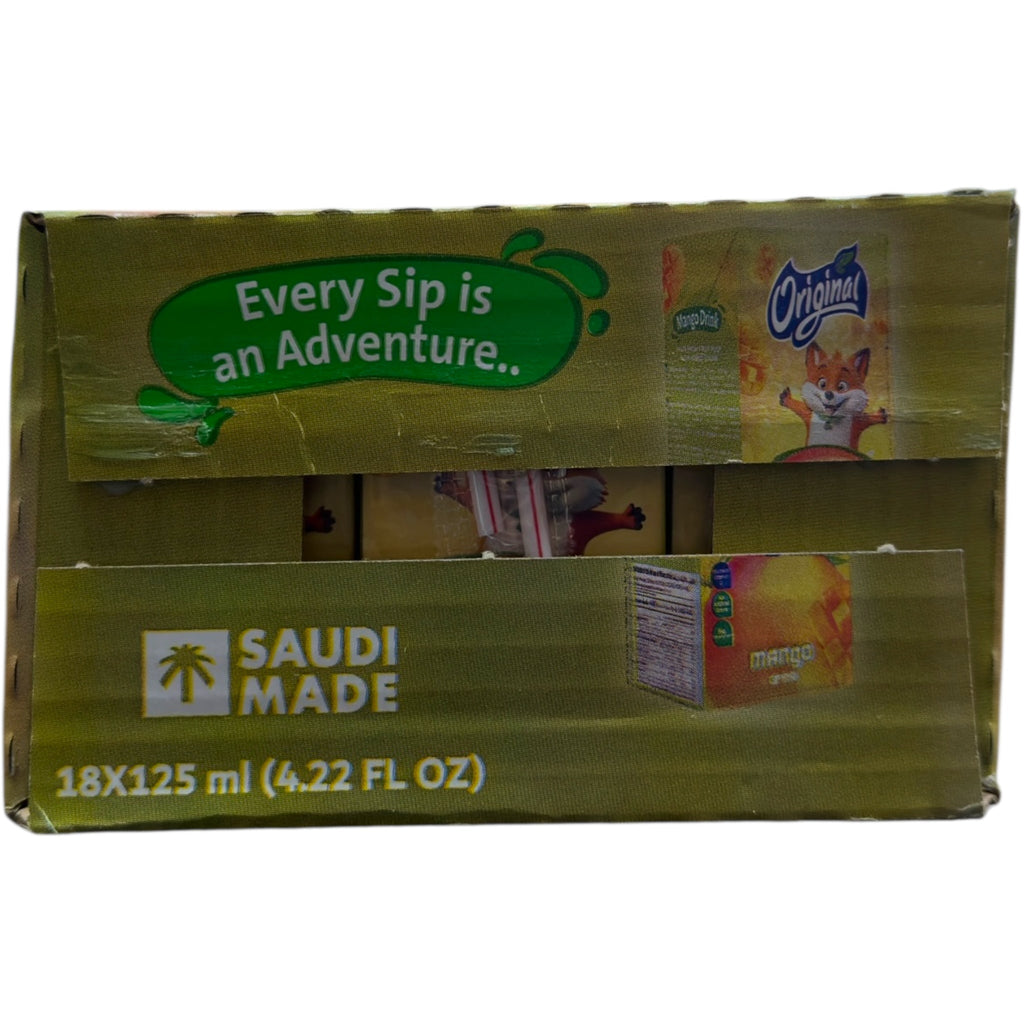 Original Mango Drink – 18 x 125ml Pack