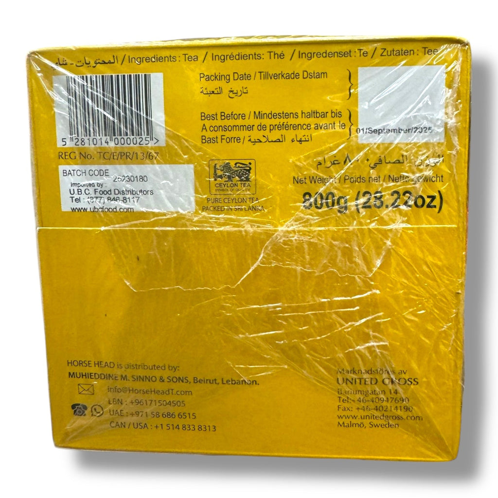 Premium Ceylon Tea Horse Head® 800g
