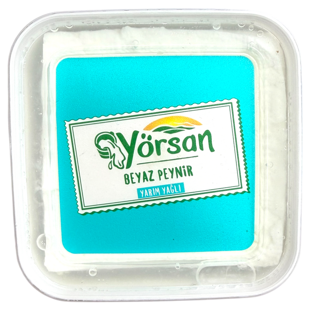 Yorsan Hulf White Cheese 400g - Creamy Flavor, Perfect for Dishes and Snacking