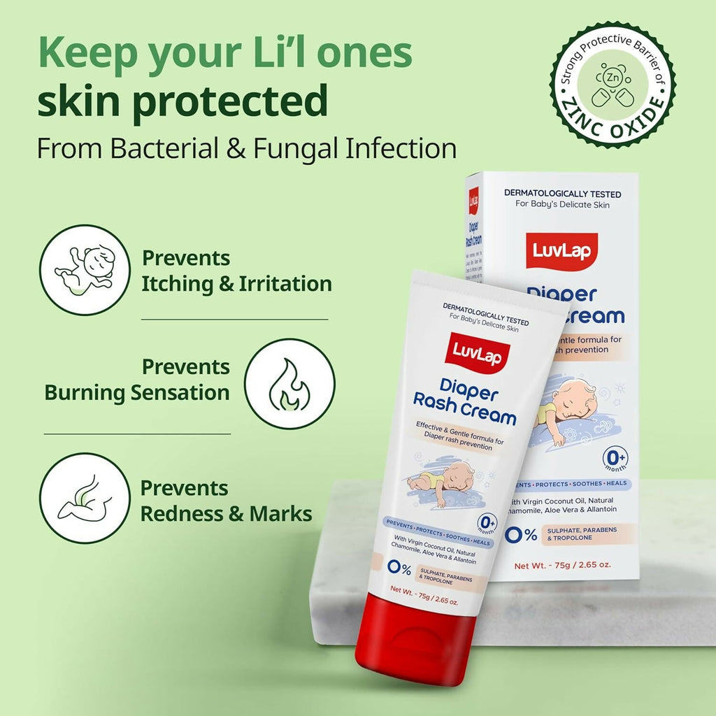 LuvLap Baby Diaper Rash Cream