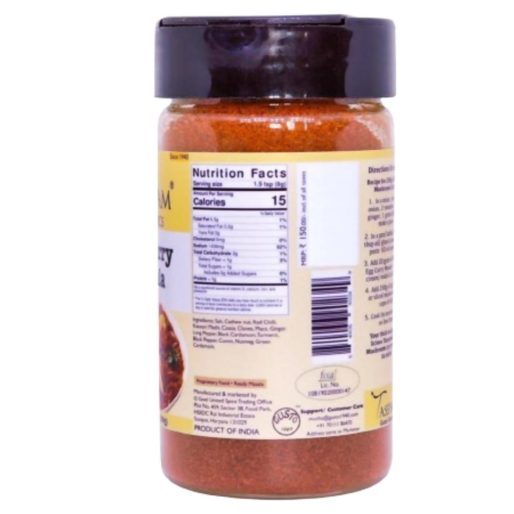 Tassyam Organics Egg Curry Masala