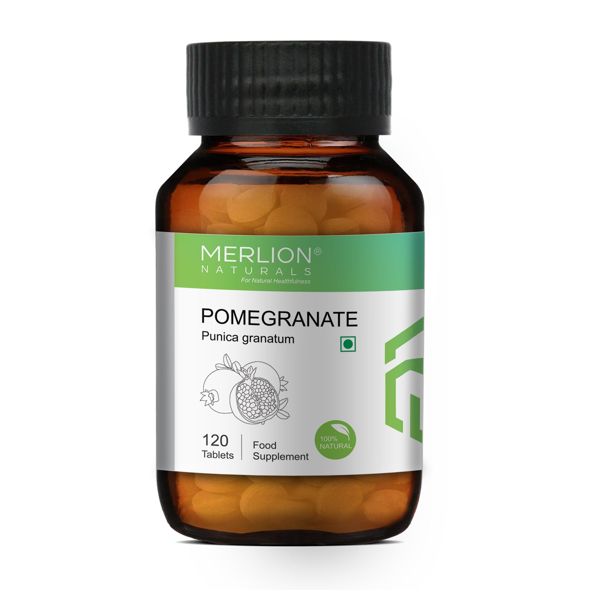 Merlion Naturals Pomegranate 500mg Tablets