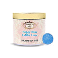 Confect Poppy Blue | Edible Lace