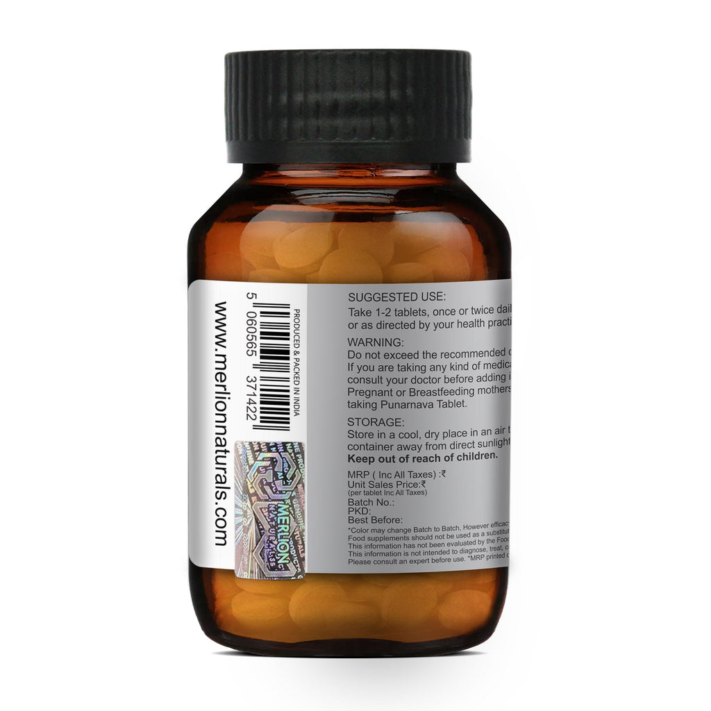 Merlion Naturals Punarnava 500mg Tablets