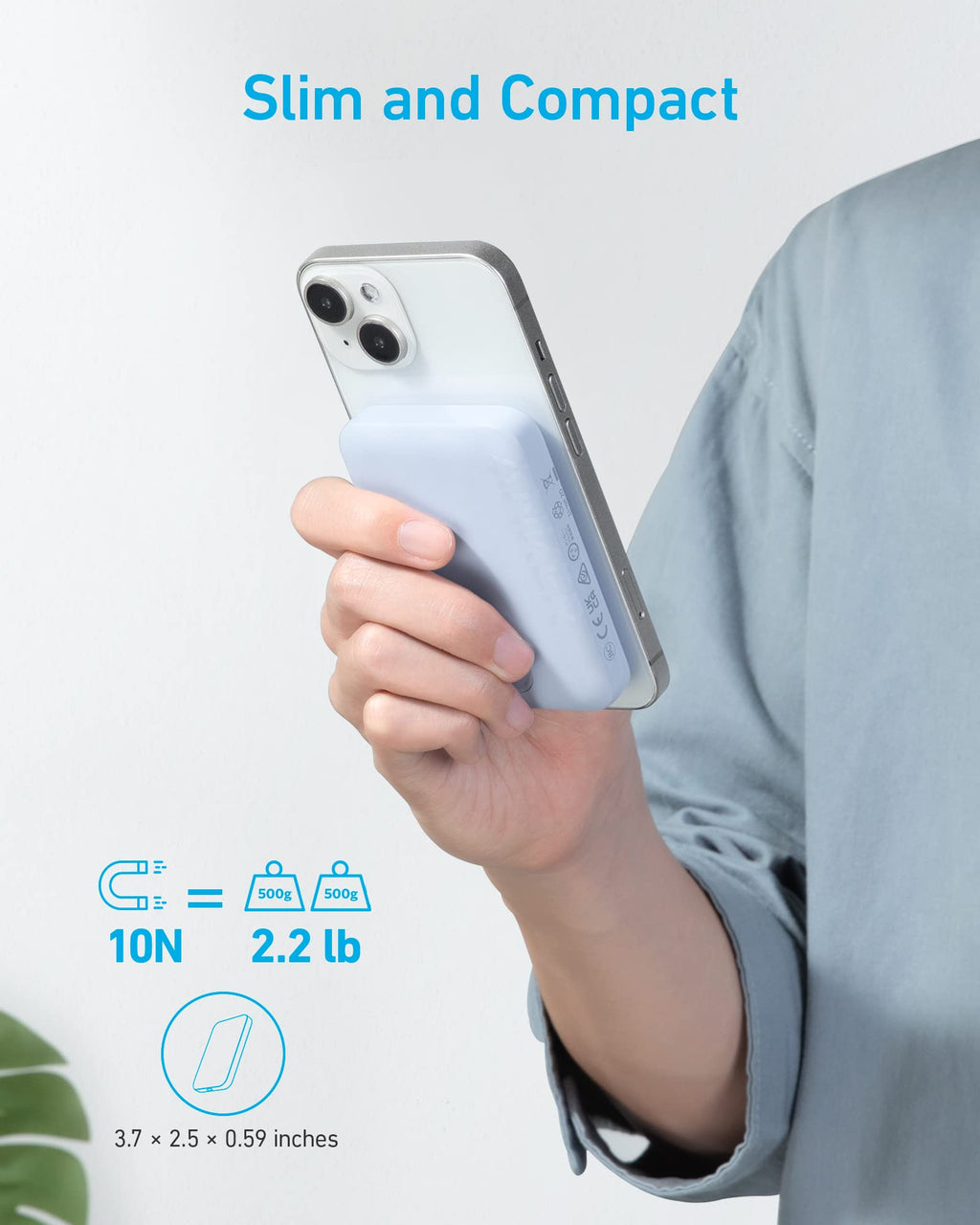 Anker 321 MagGo Battery (PowerCore Magnetic 5K)
